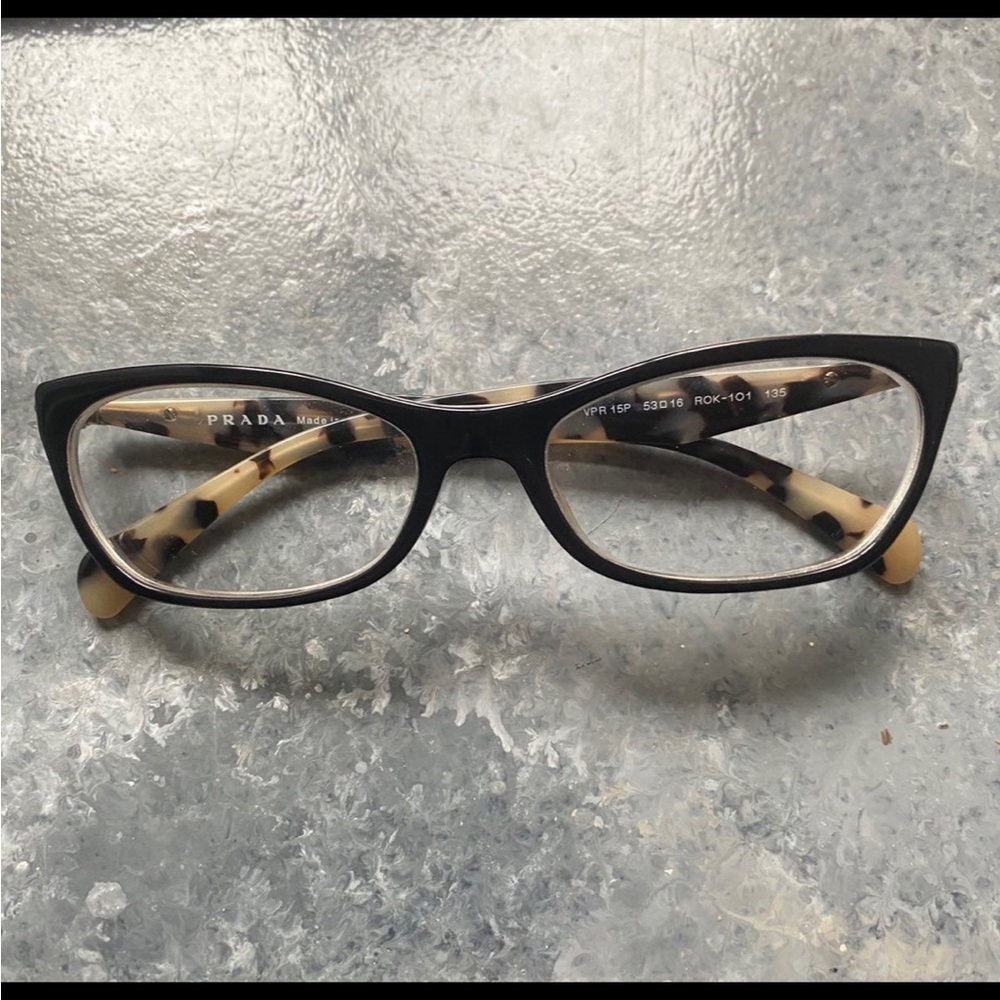 Prada eyeglass frames